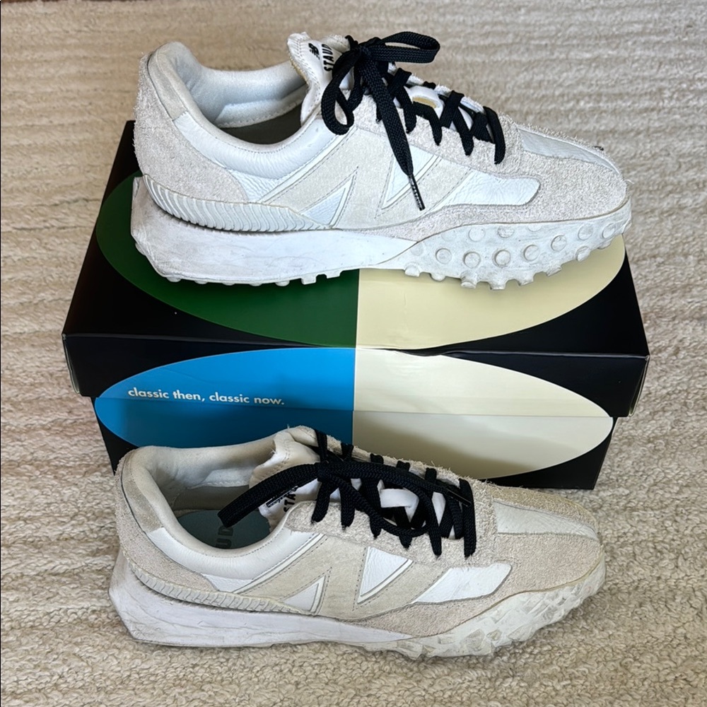 Staud x New Balance XC-72 Cream